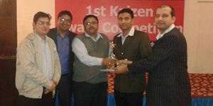 Cholayil wins First Kaizen Award, Rudrapur